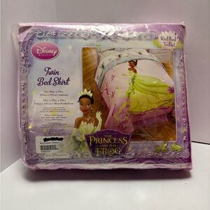 Disney's Princess And The Frog Twin Bed Skirt NWT